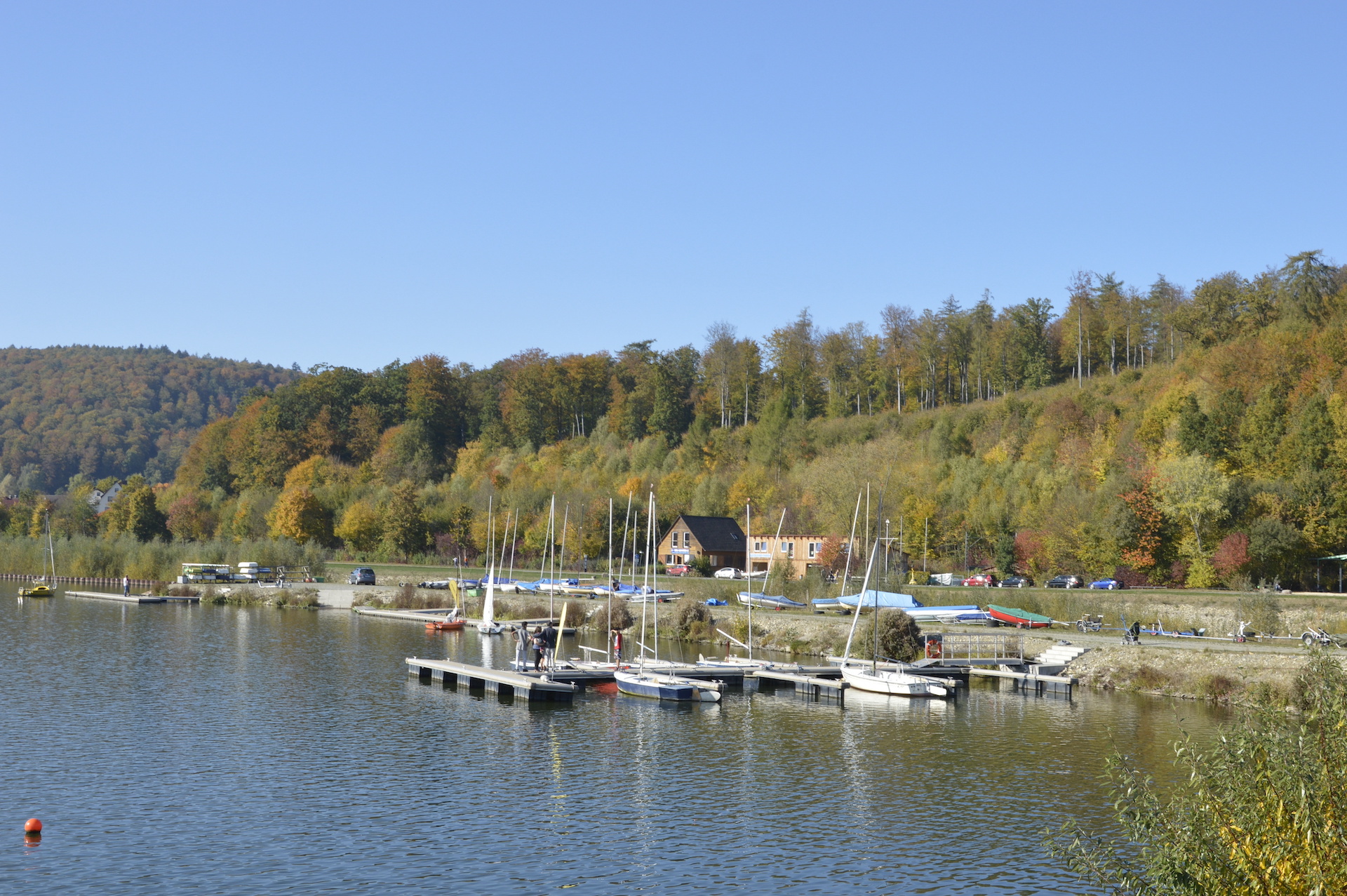 boats on river