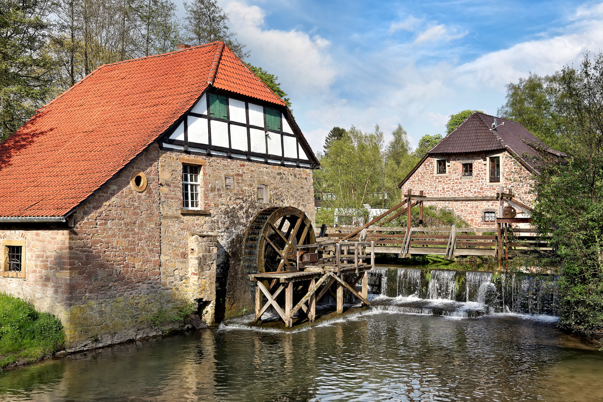Ölmühle am Schloss Brake bei Lemgo
